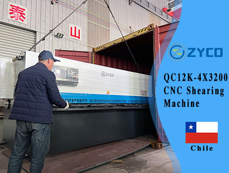 Chile-WC67K-100T3200 NC Presione Brake & QC12K-4X3200 Máquina de corte