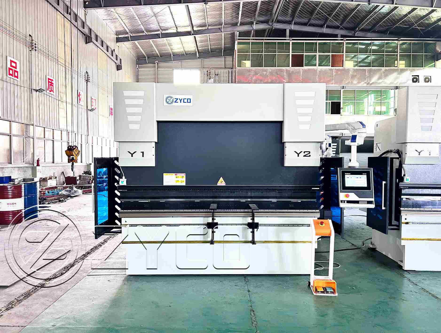 Automated press brake machines