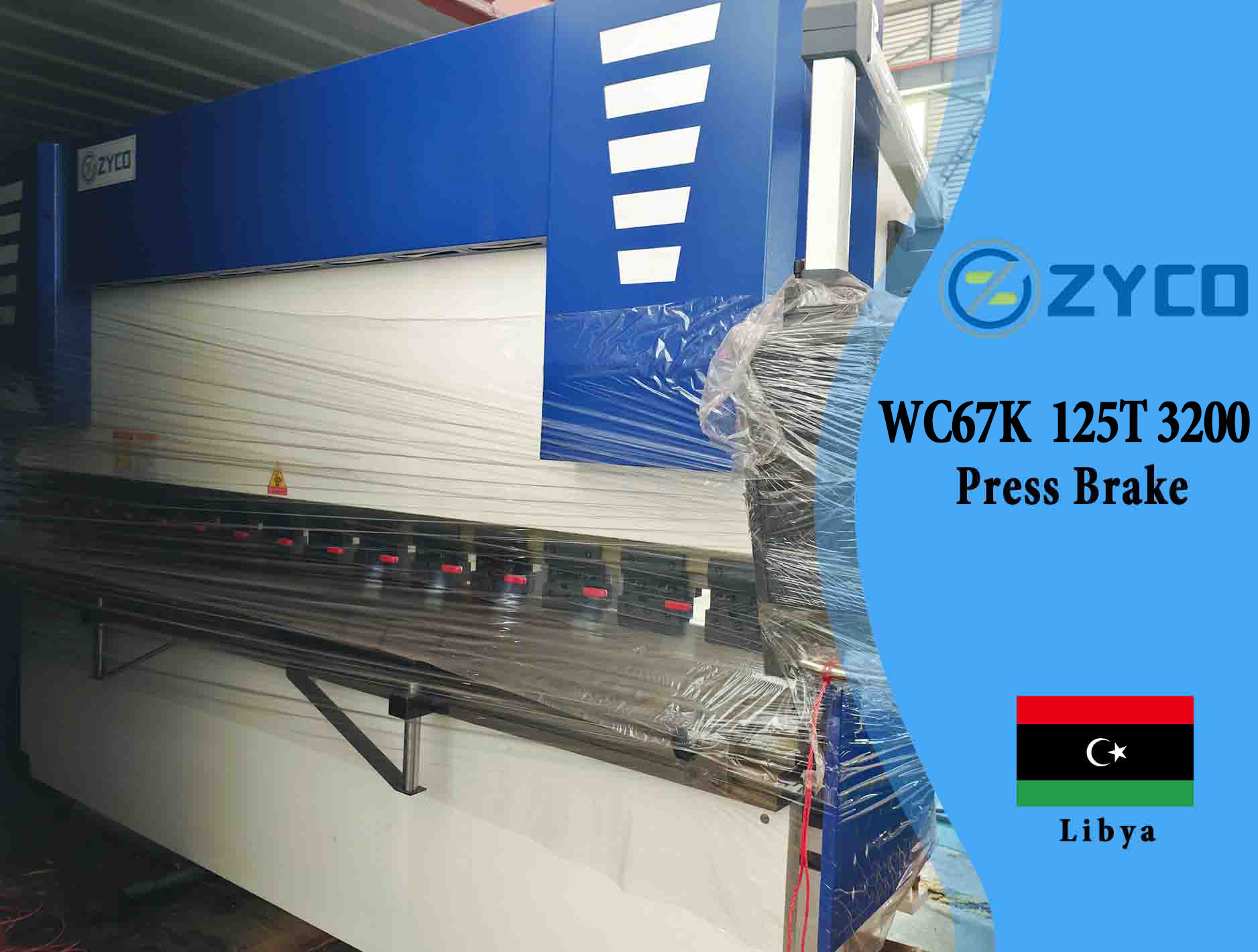 Prensa plegadora Libia-WE67K 250T 3200