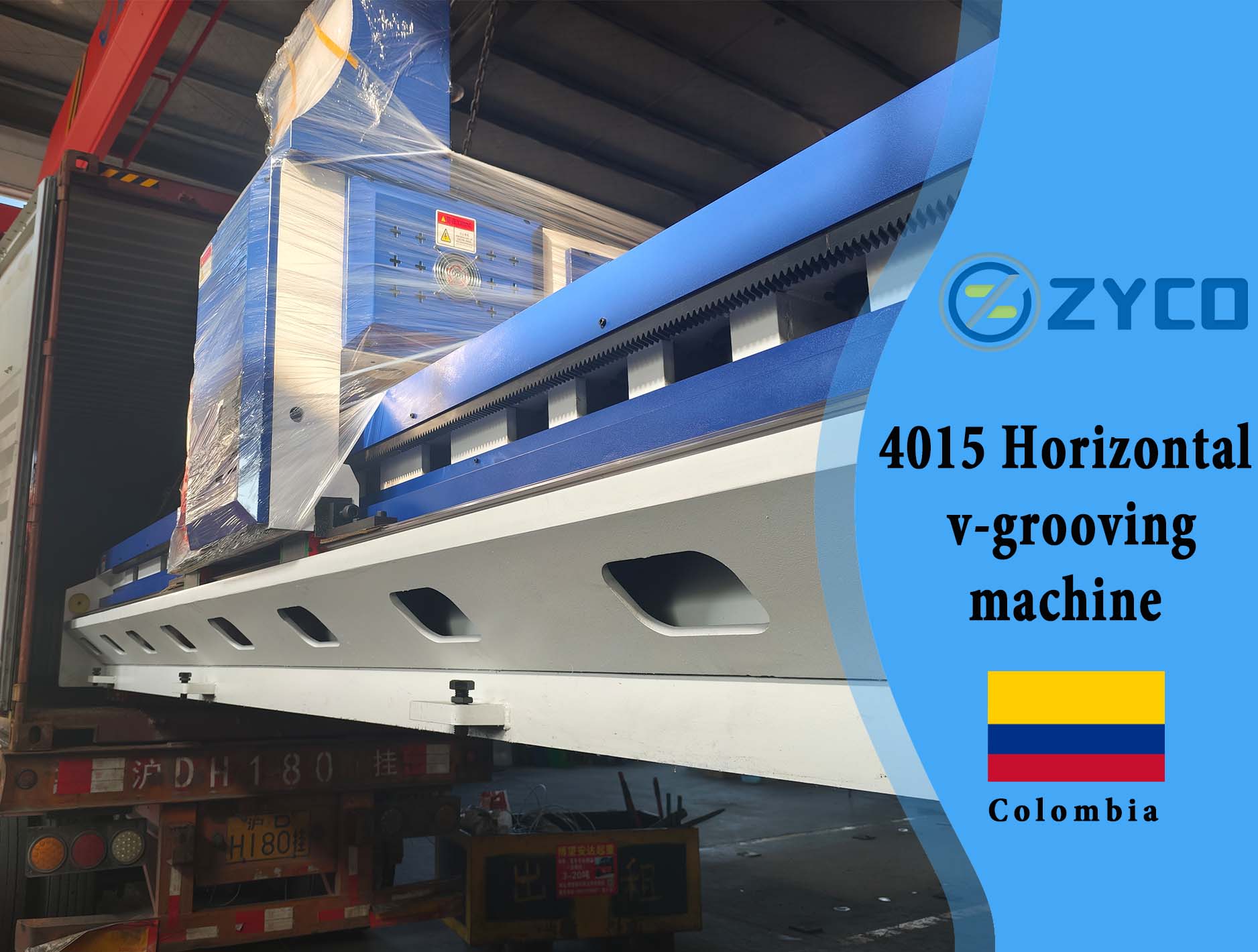 Colombia-4015 high speed Horizontal  v-grooving  machine