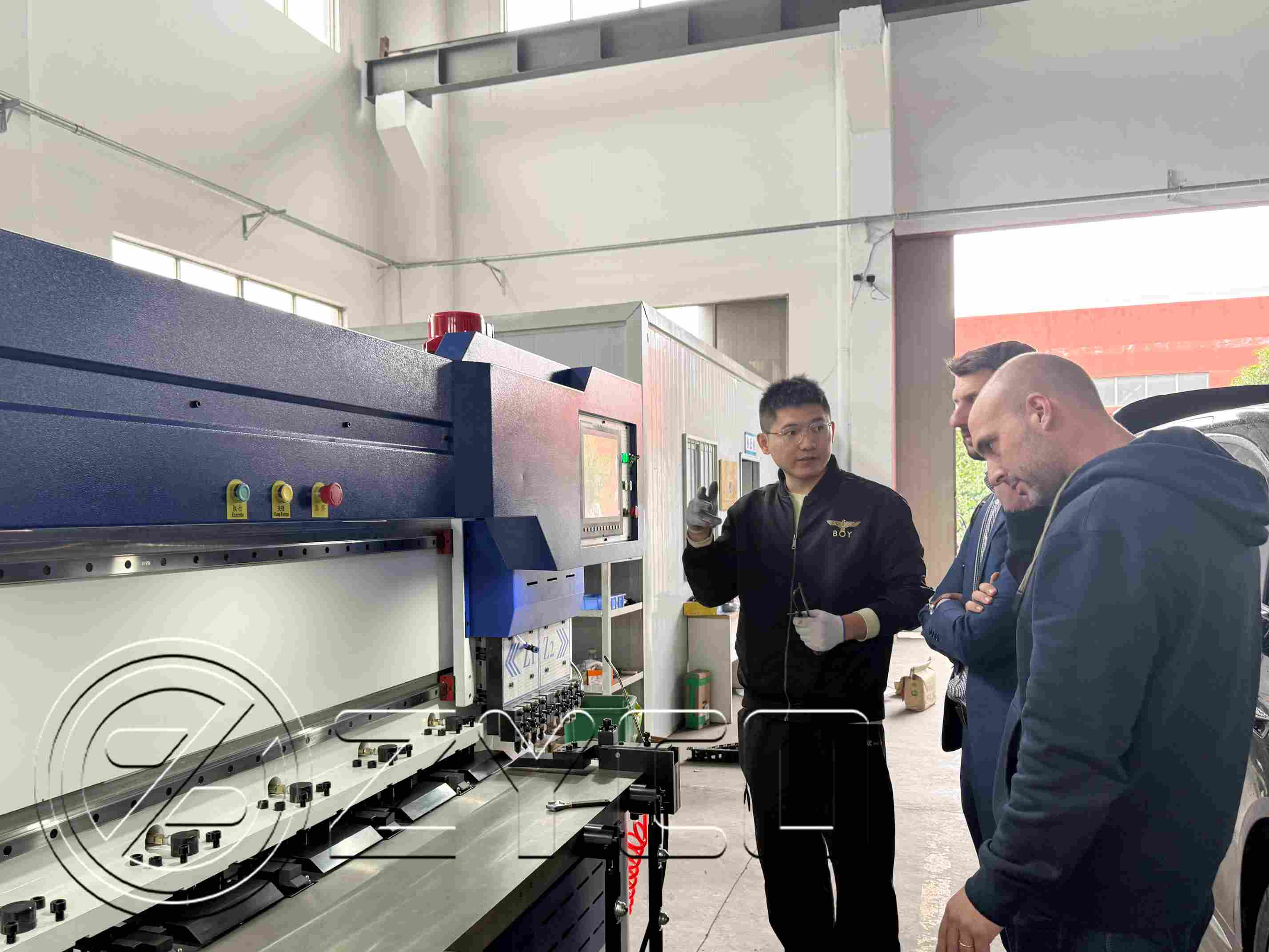 Automated press brake machines