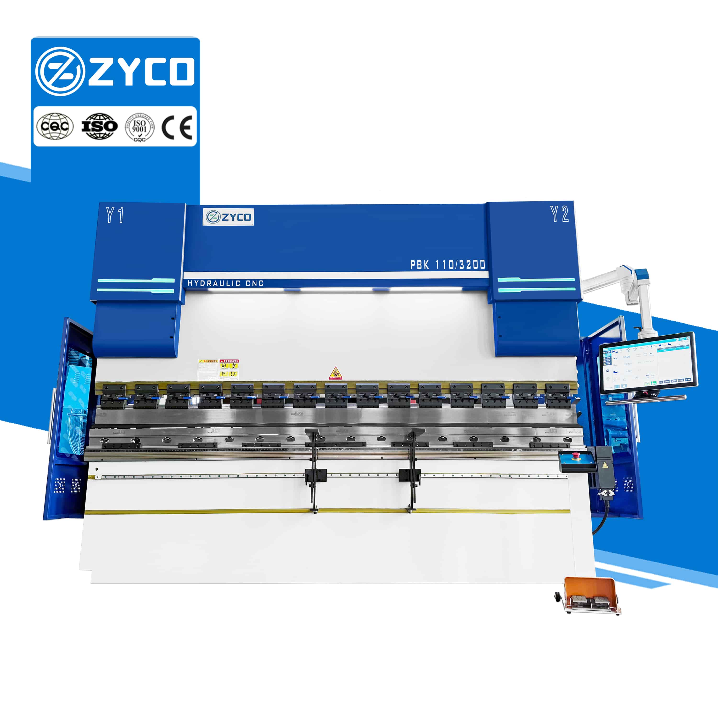 Prensa plegadora CNC de venta directa de fábrica para procesamiento de metales, máquina plegadora hidráulica con sistema ET18