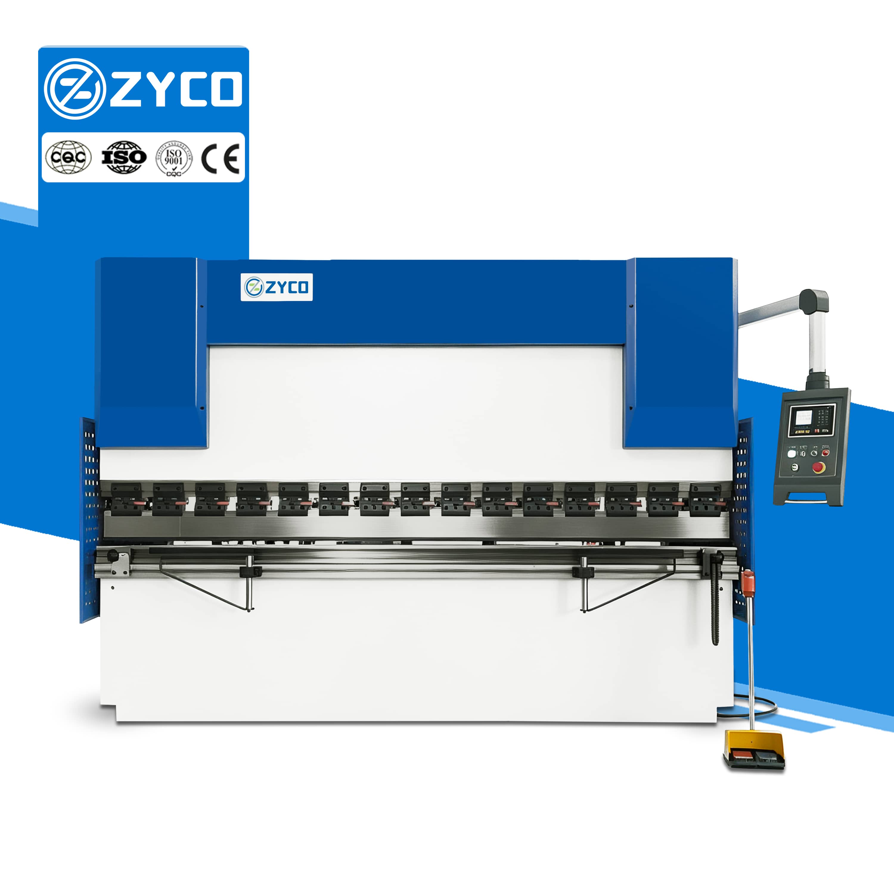 Plegadora CNC E21 con fácil manejo y posicionamiento automático.