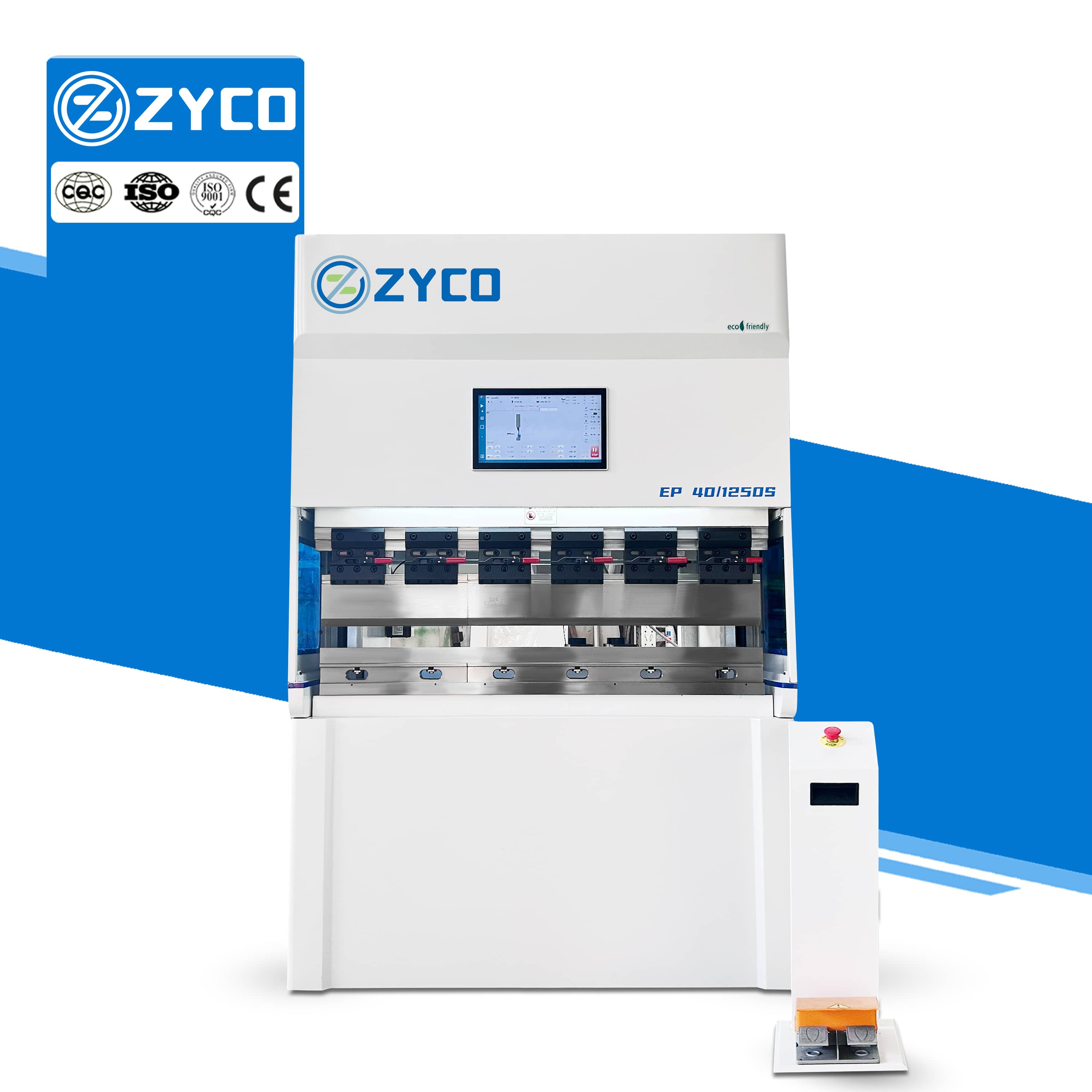Prensa plegadora eléctrica pura con servoaccionamiento para un plegado eficiente.